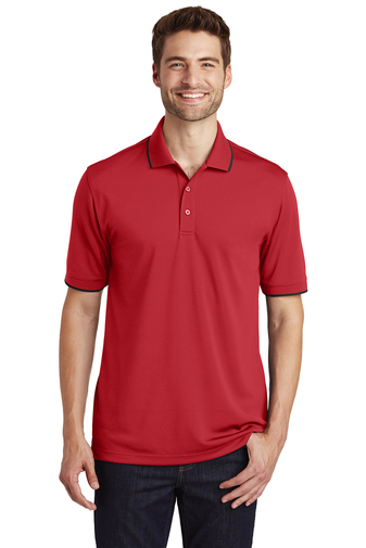 Dry Zone UV Micro-Mesh Tipped Polo